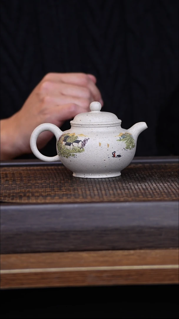 茶壶紫砂宜兴手工原矿紫砂壶001