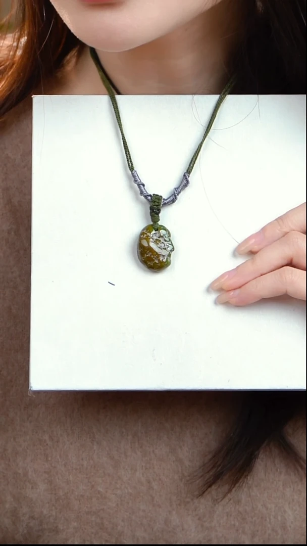 未镶嵌绿松石项链绿松