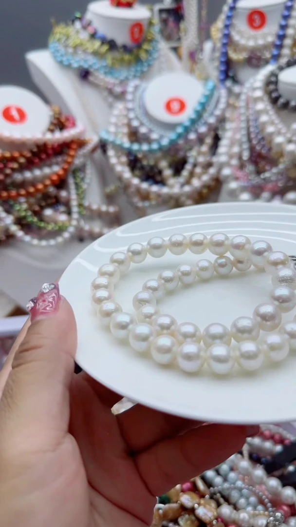 淡水珍珠未镶嵌颈饰1