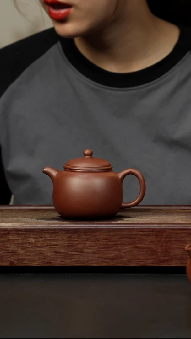 紫砂茶壶底槽清 匏樽 天玉茗砂方章