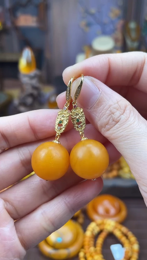 裸石琥珀未镶嵌多样性发货1，假一赔4