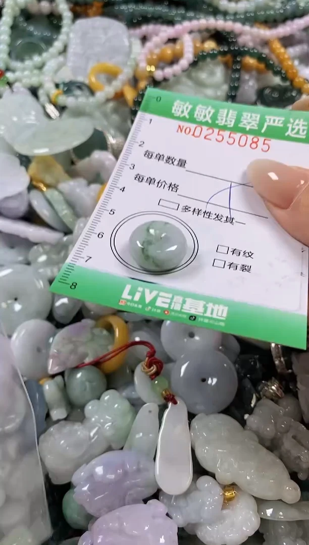 翡翠未镶嵌颈饰闪购0255085