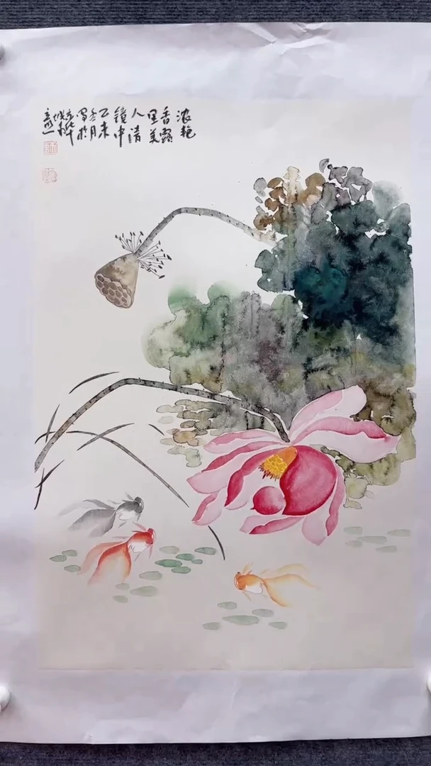 【闪购商品】国画师立照老师国画作品