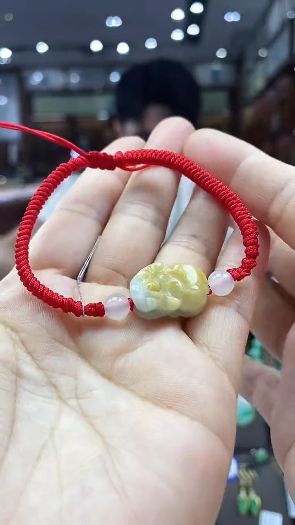 未镶嵌手绳翡翠手绳