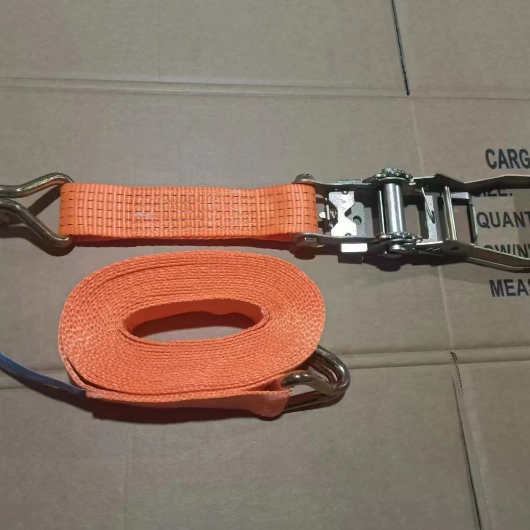 货车拉紧器紧绳器2T-4米,宽3.5cm双钩汽车货物固定捆绑带双钩