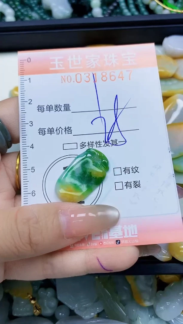 翡翠未镶嵌颈饰闪购0318647