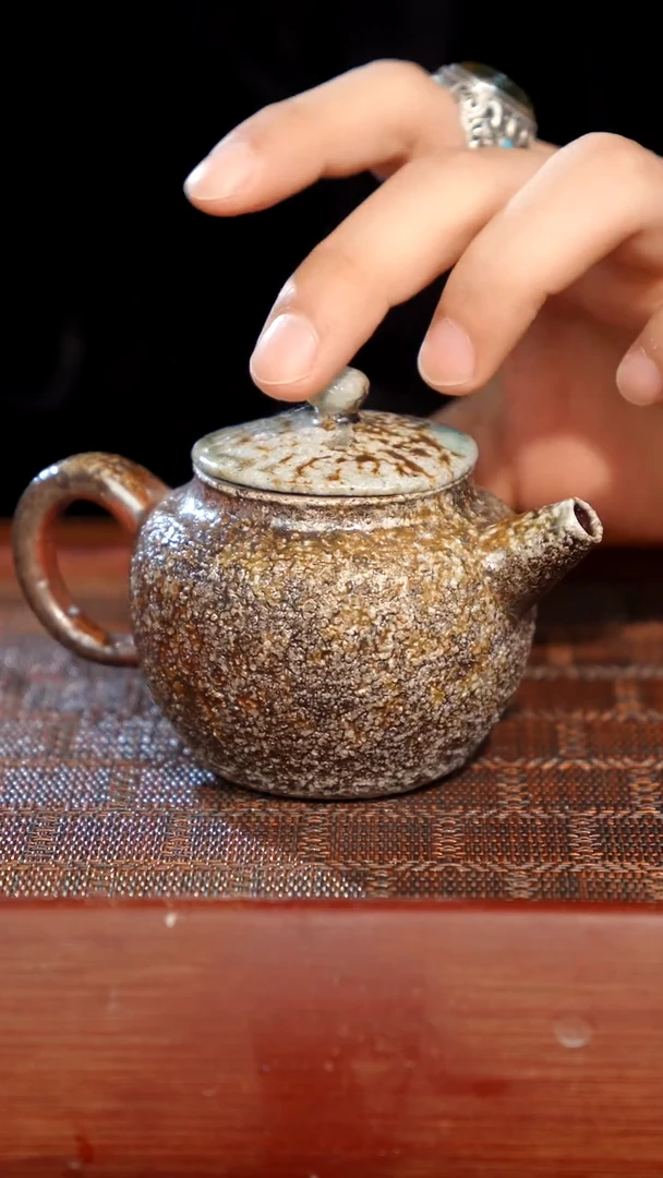 陶瓷奢瓷/瑞寅柴烧茶器（壶）0313 微瑕