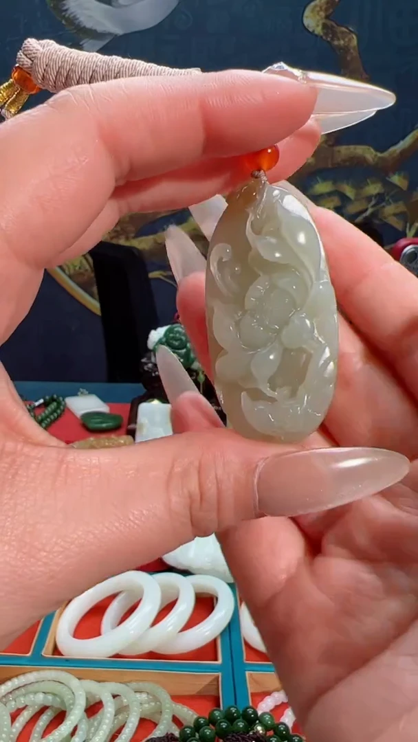 【闪购商品】和田玉吊坠未镶嵌1