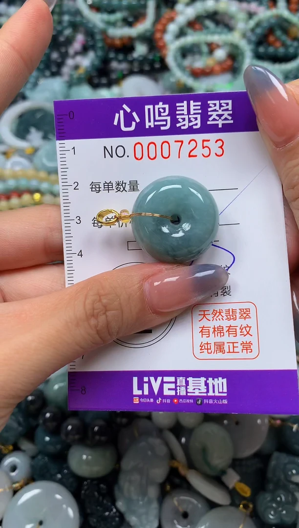 颈饰未镶嵌翡翠闪购007253
