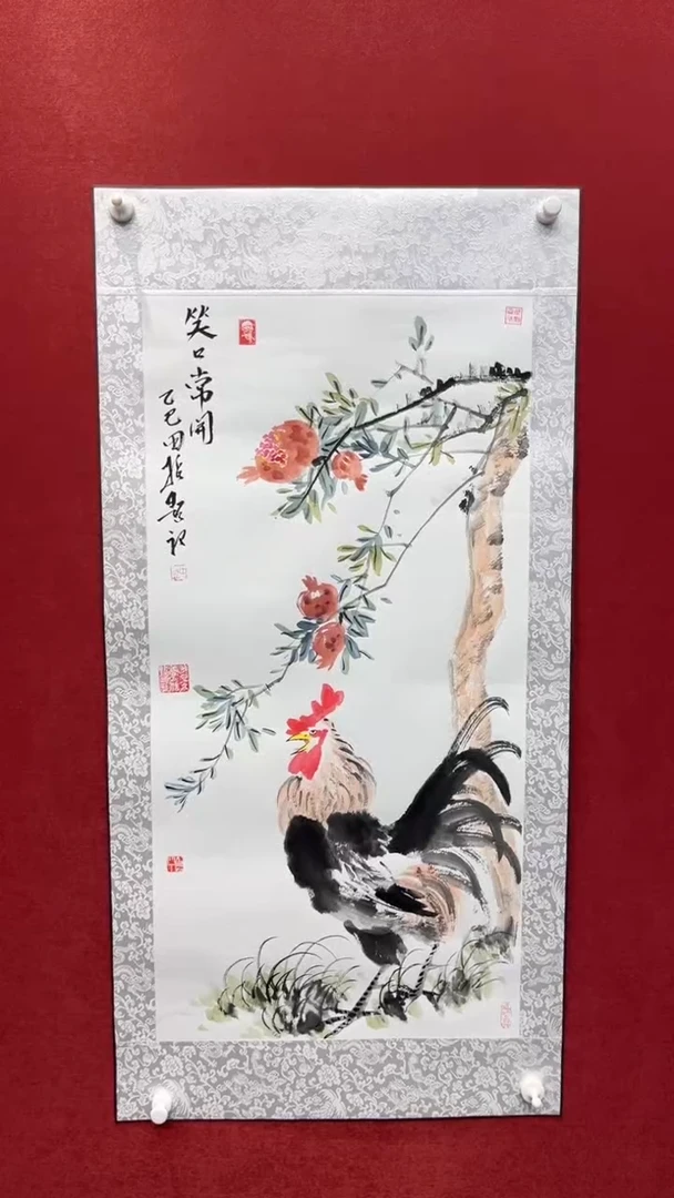国画老师现场创作 9
