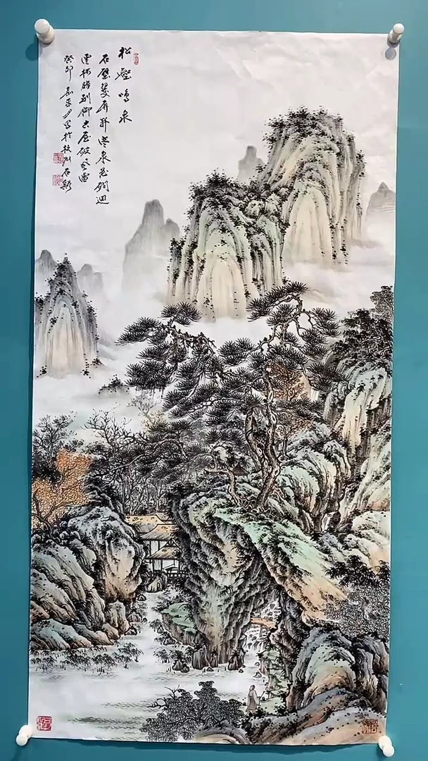 国画国画画都展厅国画作品B19