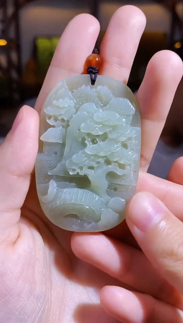 颈饰未镶嵌和田玉1