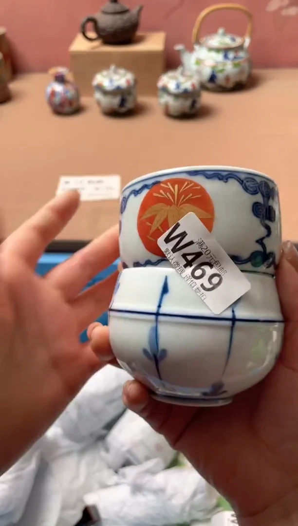 瓷片悦*夫瓷器瓷器W469