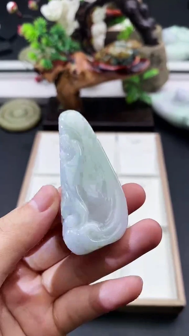 颈饰未镶嵌翡翠天然缅甸A货翡翠