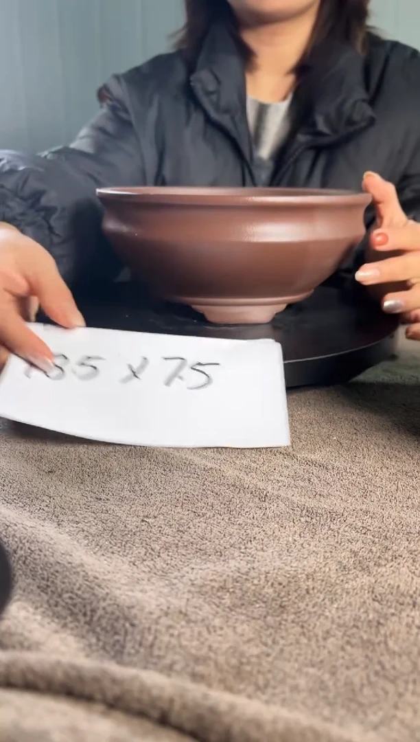 宜兴紫砂花盆小盆盆