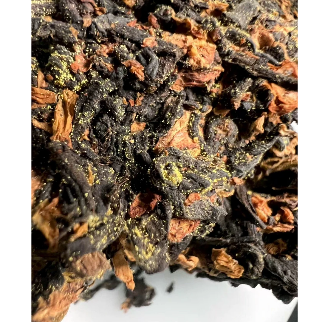 茉莉金花老六堡茶 广西六堡温润醇厚