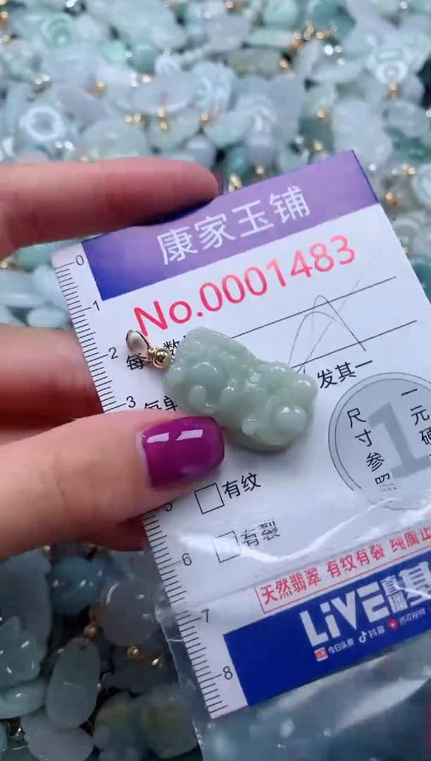 颈饰未镶嵌翡翠1483