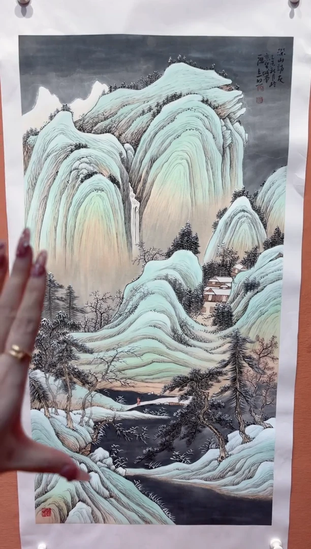 国画师立照老师国画作品