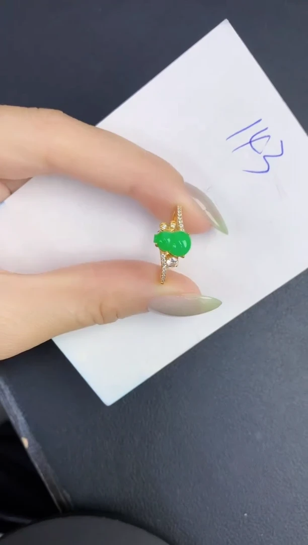 翡翠银S925镶嵌颈饰缅甸天然翡翠A货