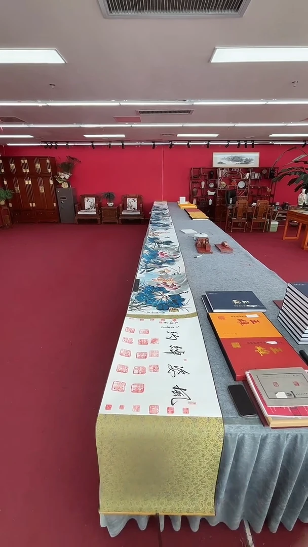 国画风姿绰约十米