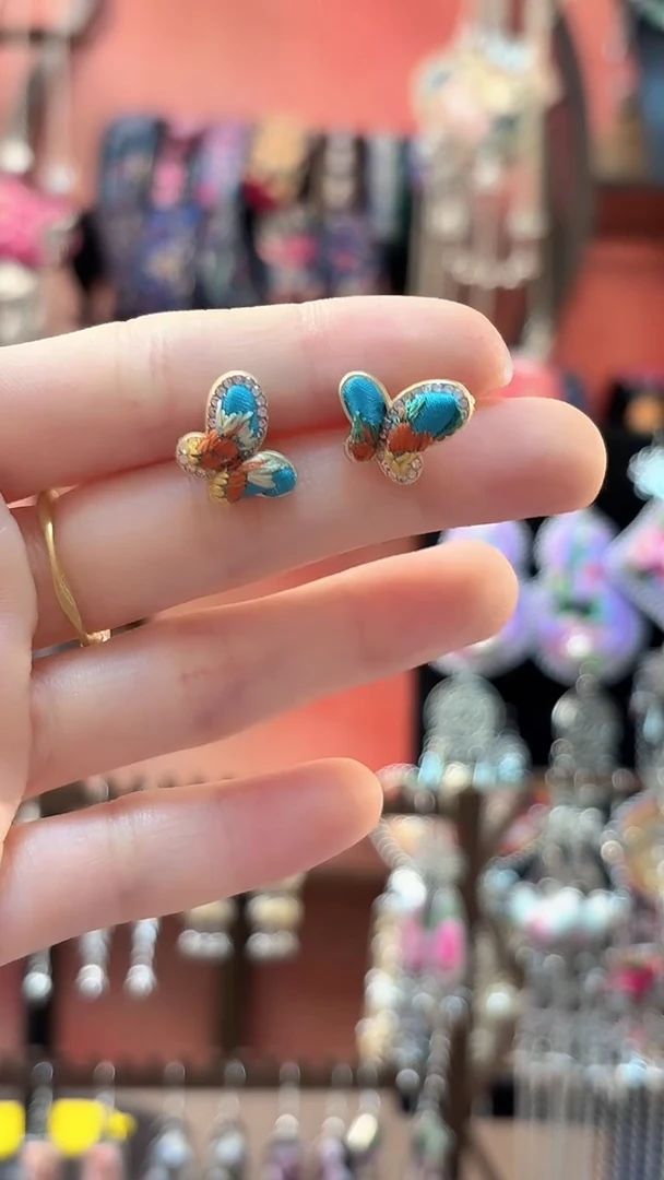 织绣 云织谣民族风精美饰品   16