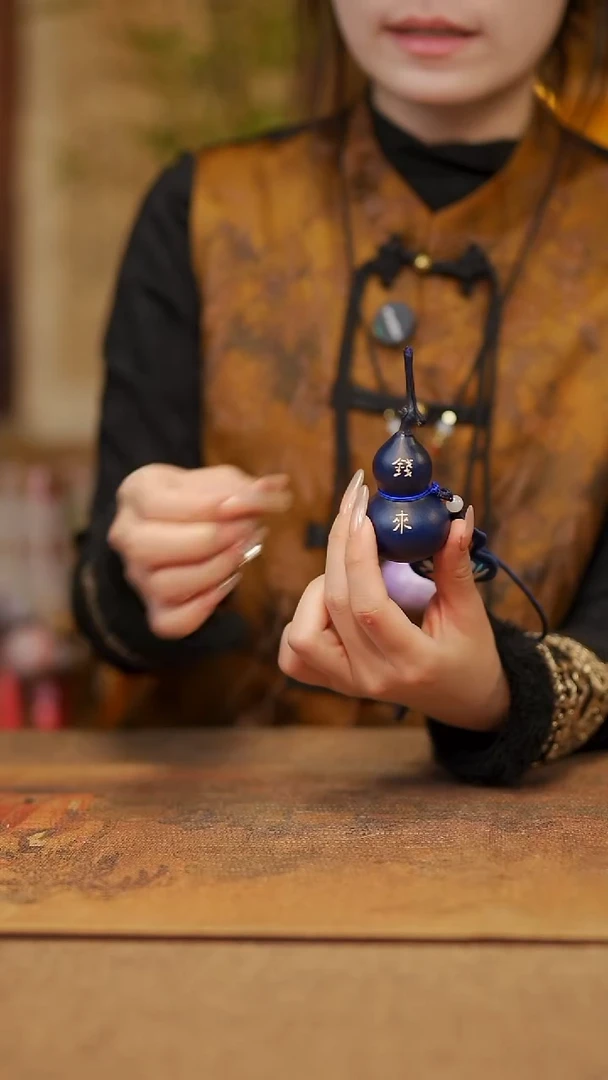 【闪购商品】37宴禾堂天然漆艺小葫芦--58