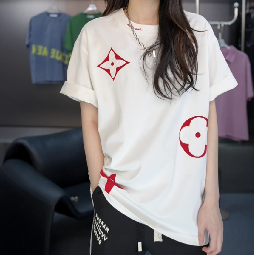 【丹丹同学】春夏休闲圆领男装纯棉T恤轻奢半袖