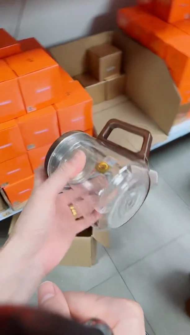 禾器粉金标沐笙杯透明