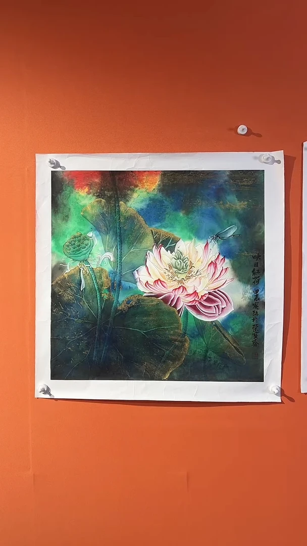 国画王保強老師手绘作品