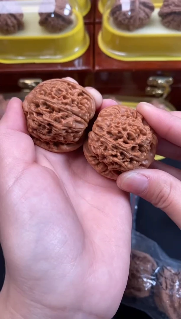 把件文玩核桃莲花38尺s611