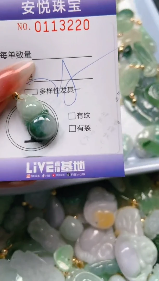 【闪购商品】翡翠颈饰未镶嵌闪购0113220