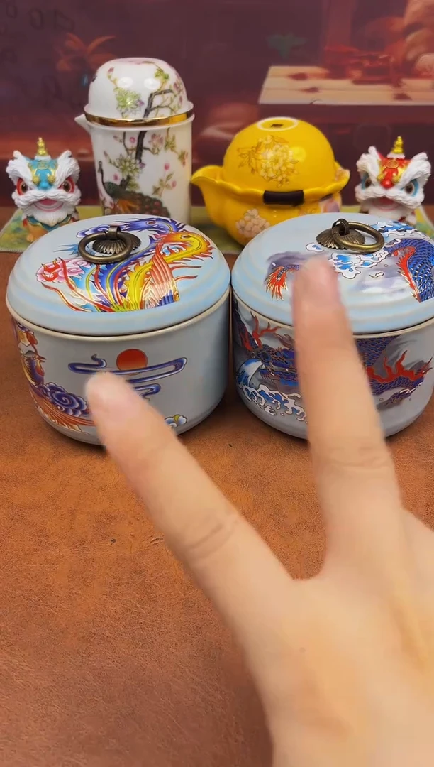 陶瓷茶具摆件旅行套组