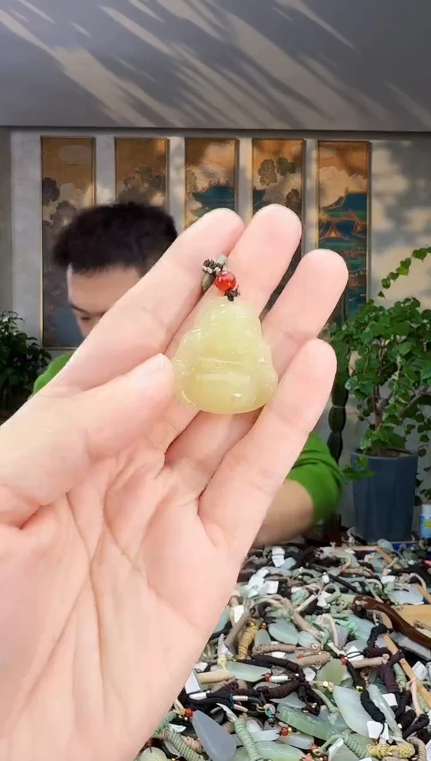 未镶嵌和田玉挂件拍一发一