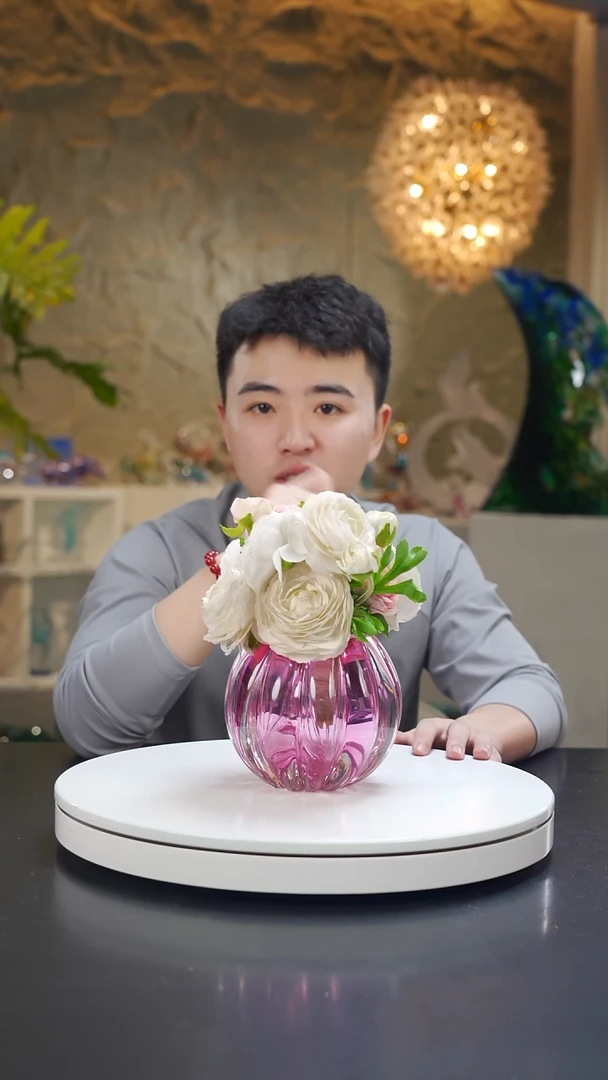 手工艺品琉璃金红色南瓜香薰瓶