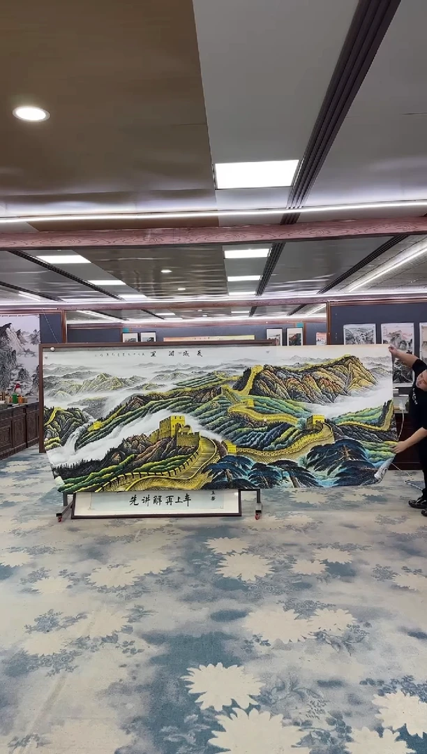 国画W-王红兵-大丈二-山水国画