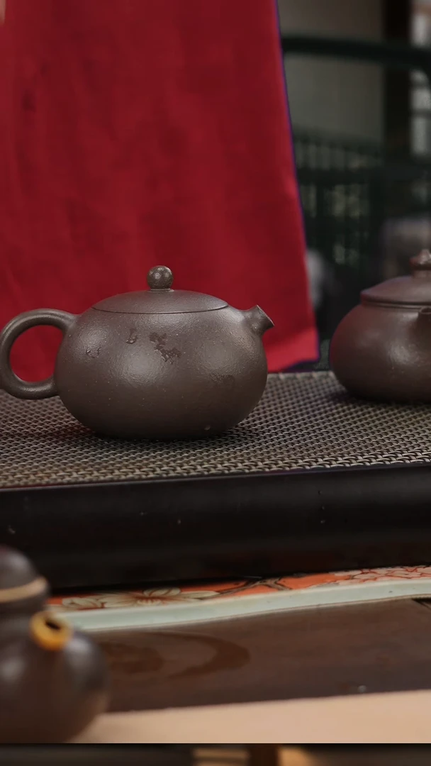 茶壶紫砂大水潭天青泥鱼嘴西施160cc