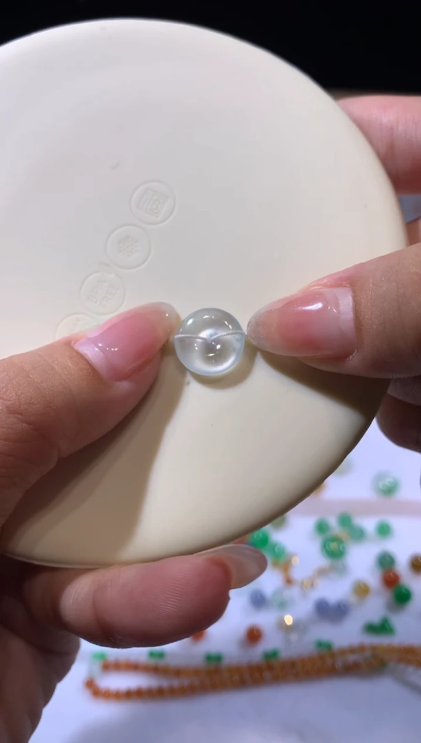 未镶嵌定制翡翠伊****?平安扣5500+0