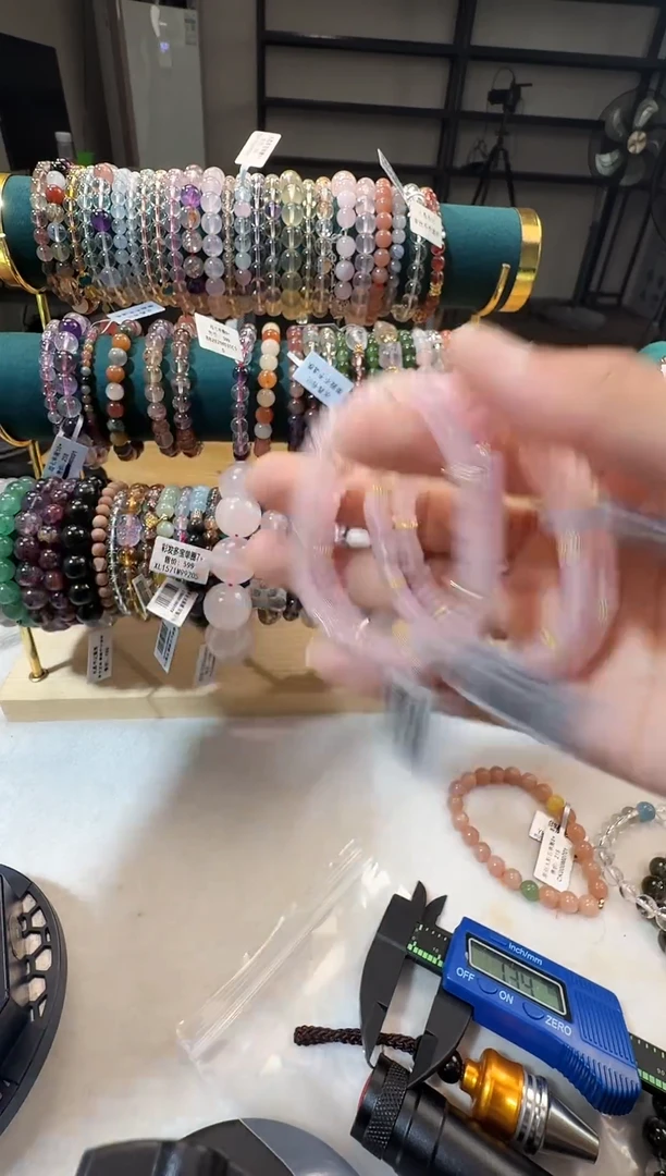 水晶手链未镶嵌晶0044 约6mm 多样性发一件