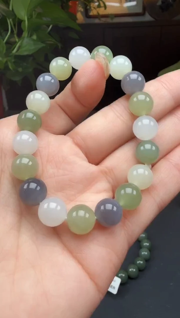 未镶嵌手串和田玉tc132多样性发其一