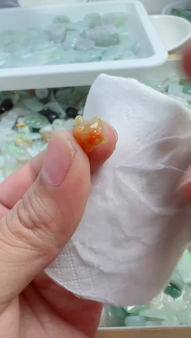 散珠翡翠1338号链接，A货翡翠