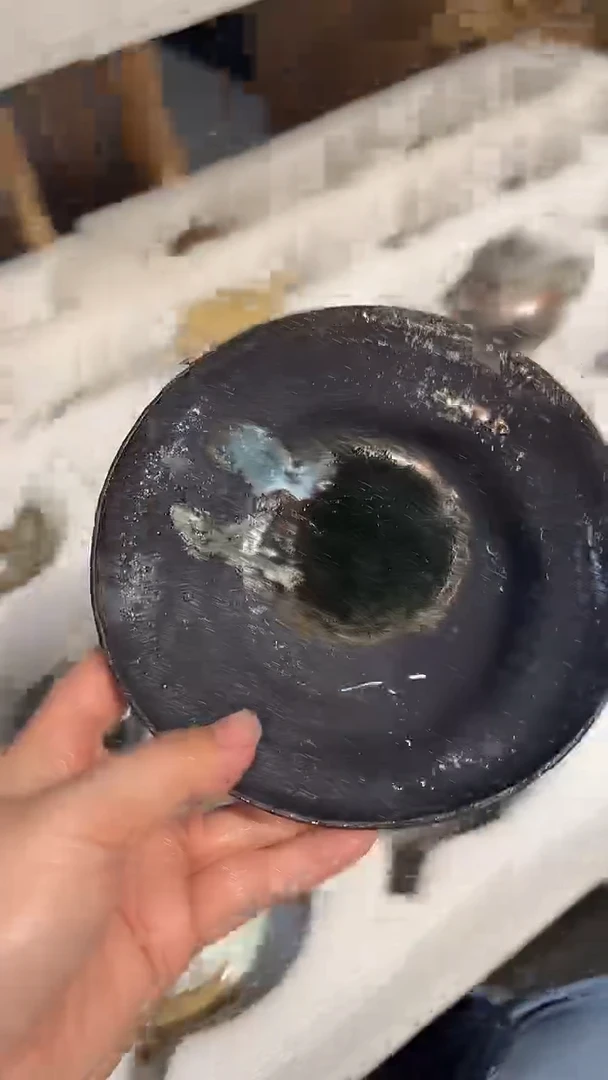 壶承1号直径14-15CM 黑紫砂