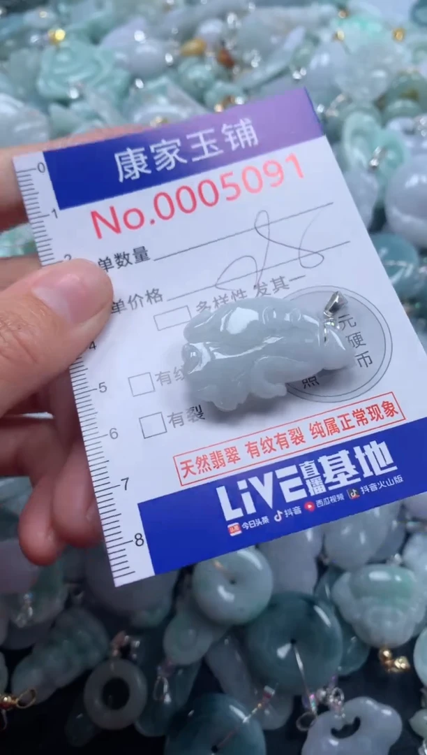 颈饰未镶嵌翡翠5091