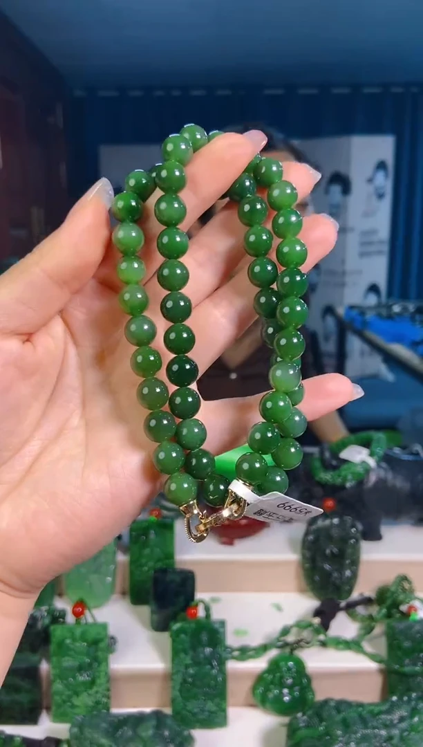 和田玉未镶嵌挂件1