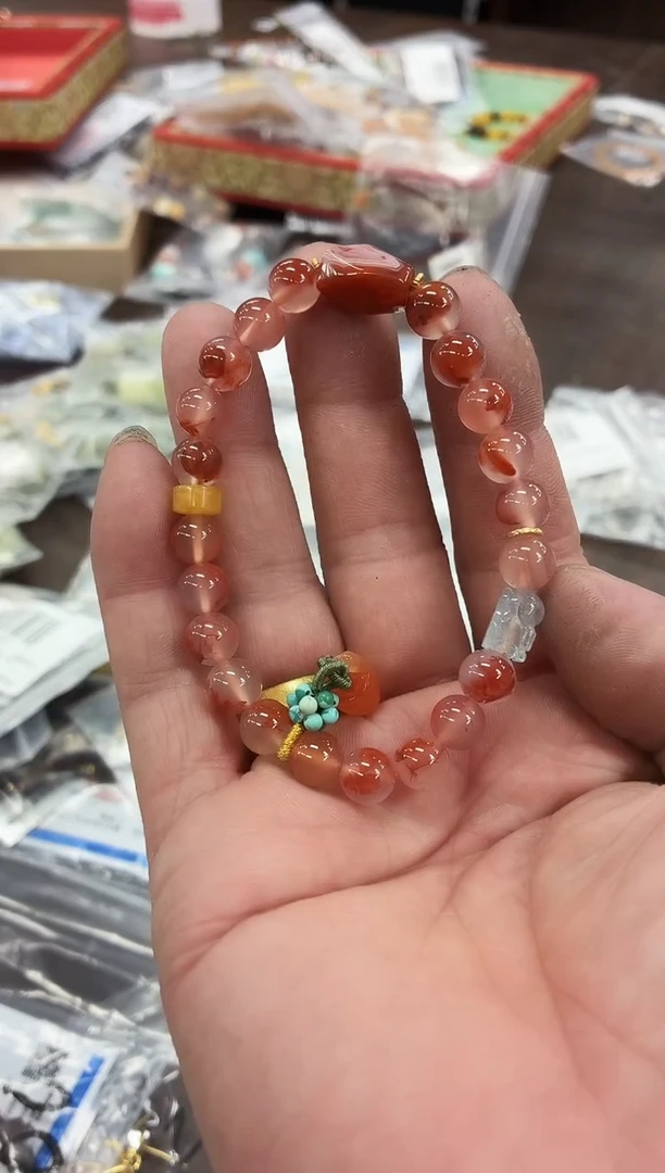 未镶嵌手串南红玛瑙Y113