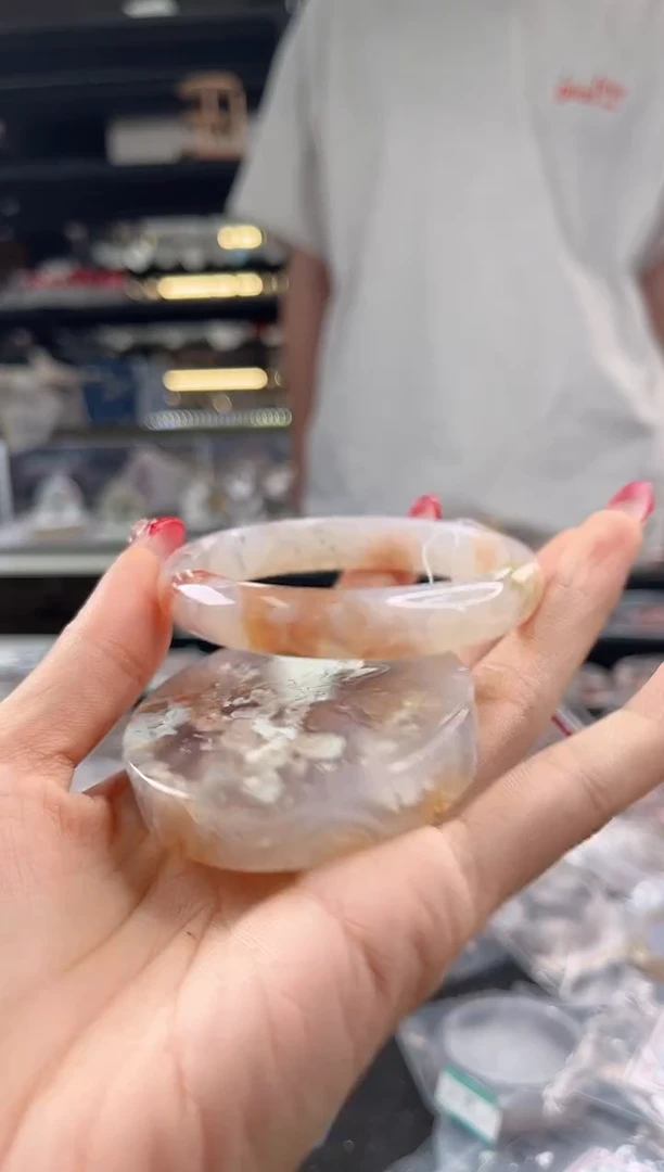 未镶嵌手镯石英质玉59圈口（赠品镯心）366995