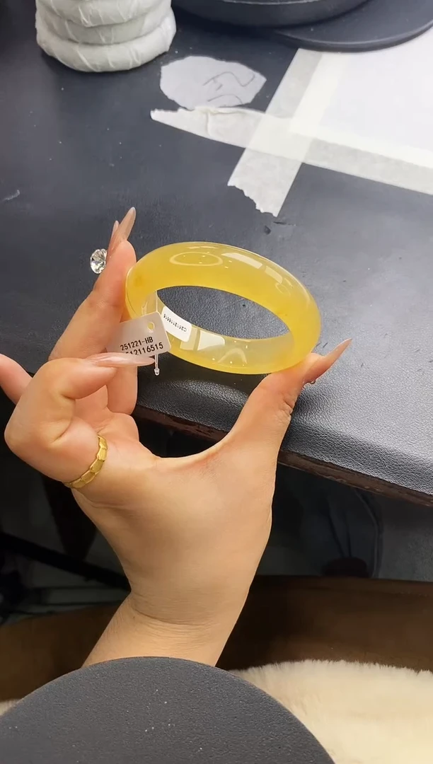 未镶嵌手镯石英质玉w39-HB56+