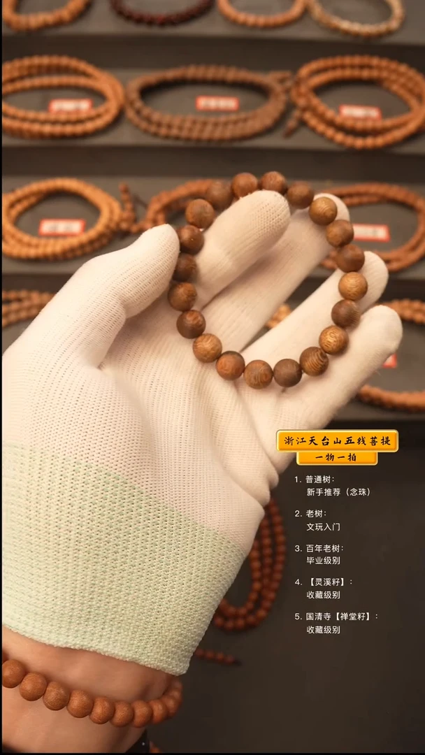 吊坠五线菩提铮**仔手串