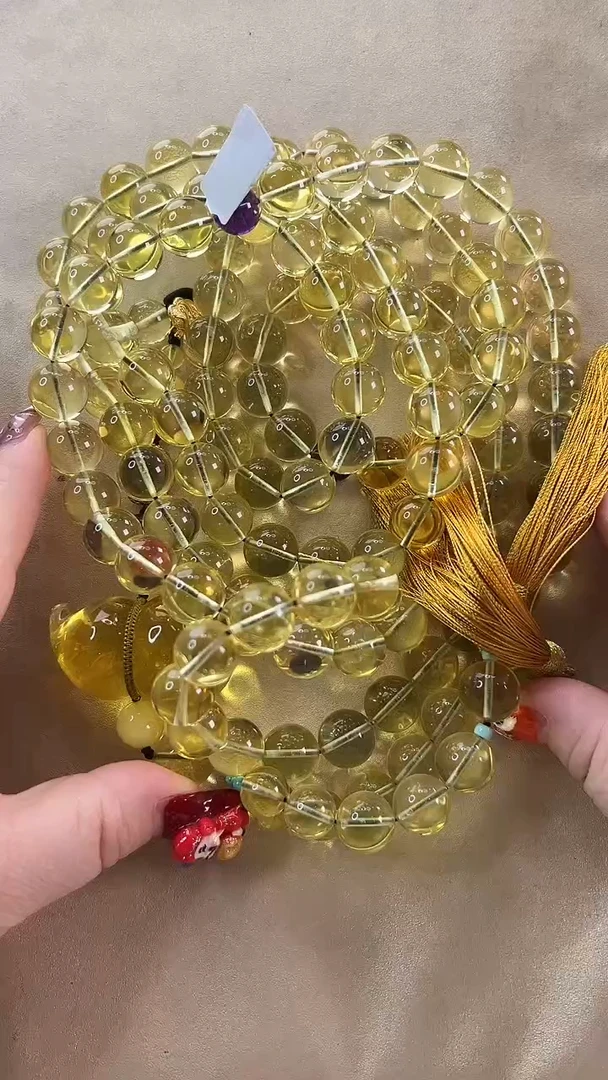【闪购商品】琥珀颈饰未镶嵌项链1