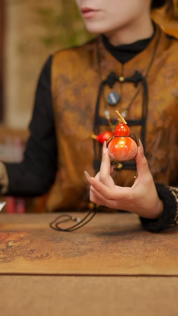 【闪购商品】83宴禾堂漆艺工艺小葫芦68