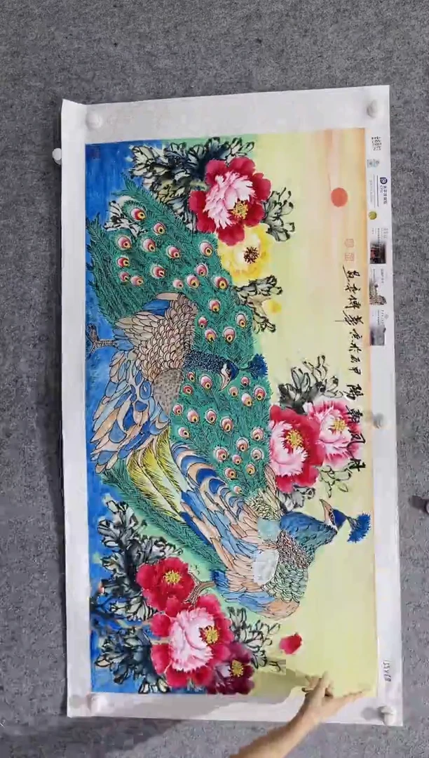 国画张传亭老师的作品3